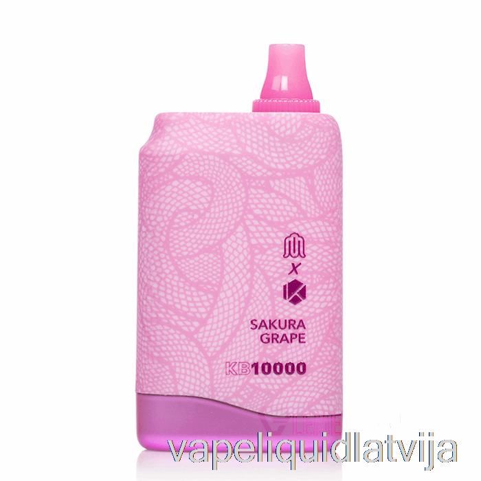 Modus X Kadobar Kb10000 Vienreizējās Lietošanas Sakura Vīnogu Vape šķidrums